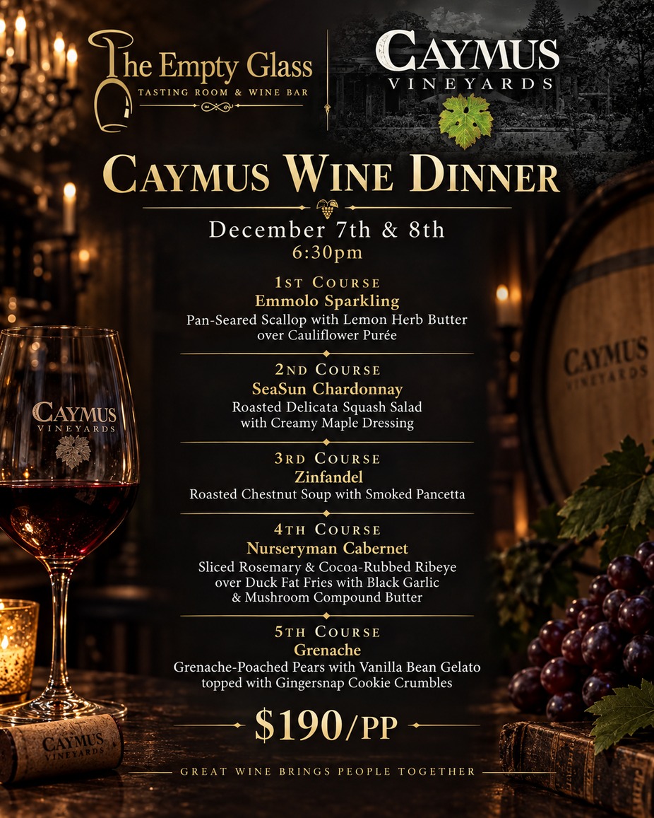 Caymus Wine Dinner event photo