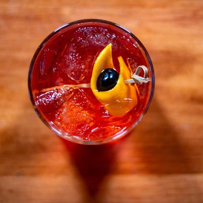 Old fashioned cocktail.