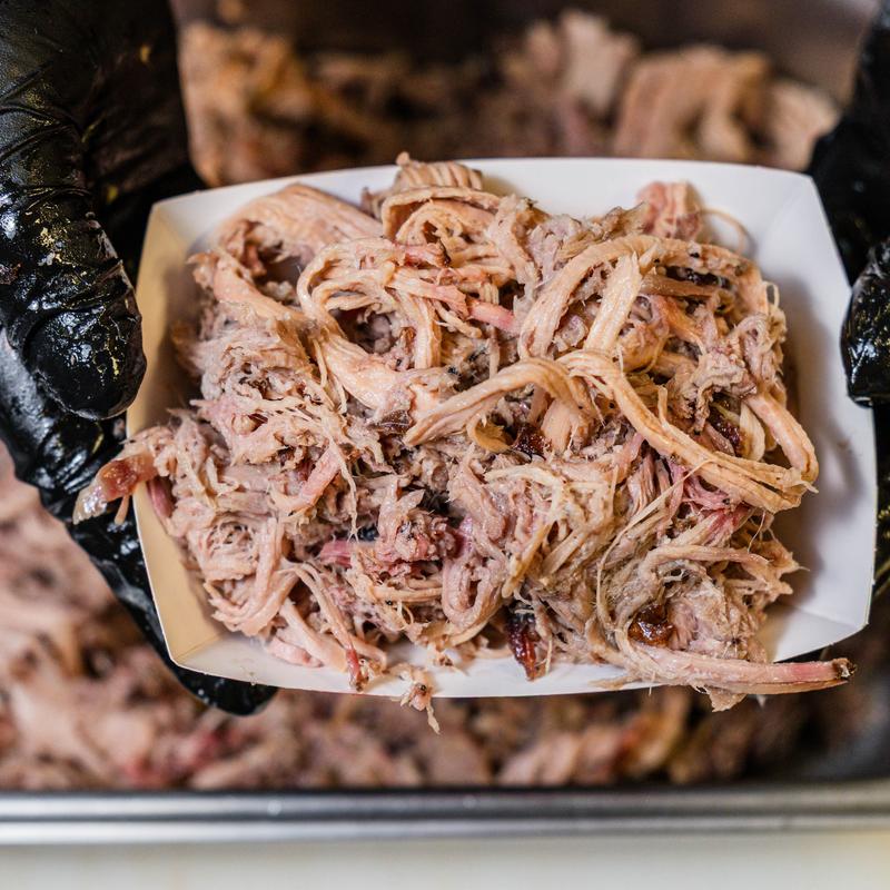 menu item 8 of 10, 1\2 Pulled Pork