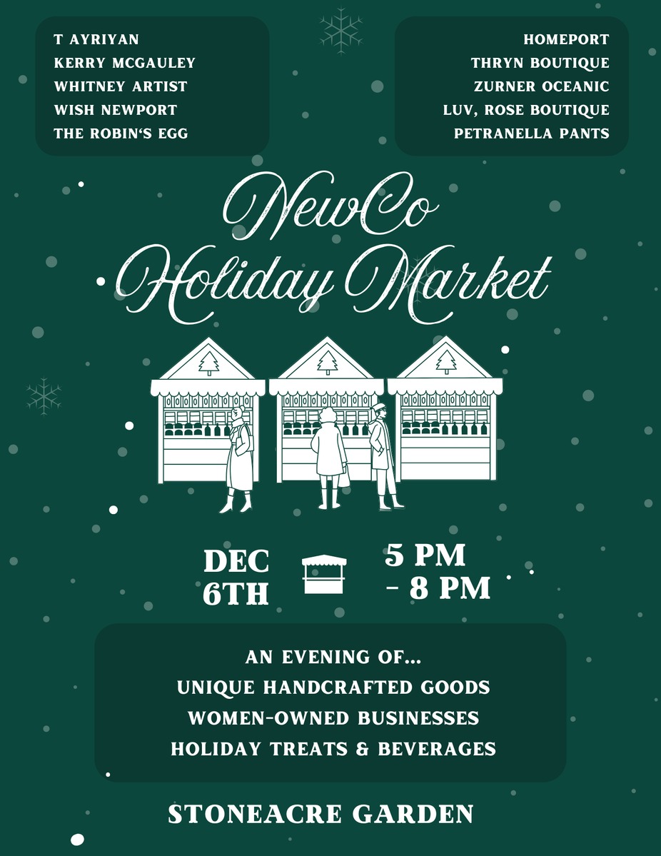 NewCo Holiday Market event photo