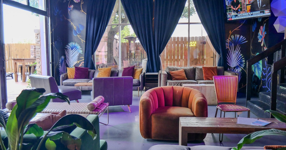 Interior seating area