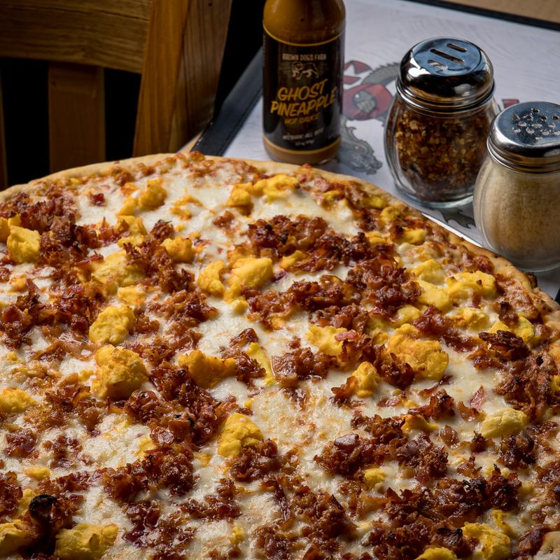 Spicy Bacon Breakfast Pizza photo