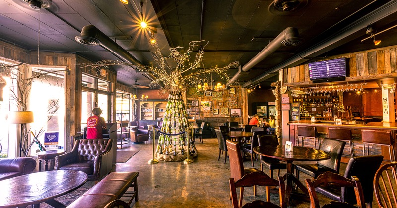 Interior, dining area