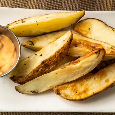 *Herb-Roasted Potato Wedges photo