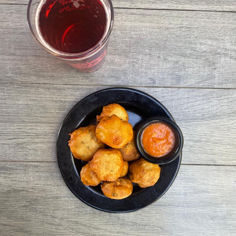 Fried Button Mushrooms photo