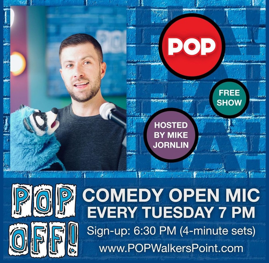 POP OFF Comedy Open Mic event photo