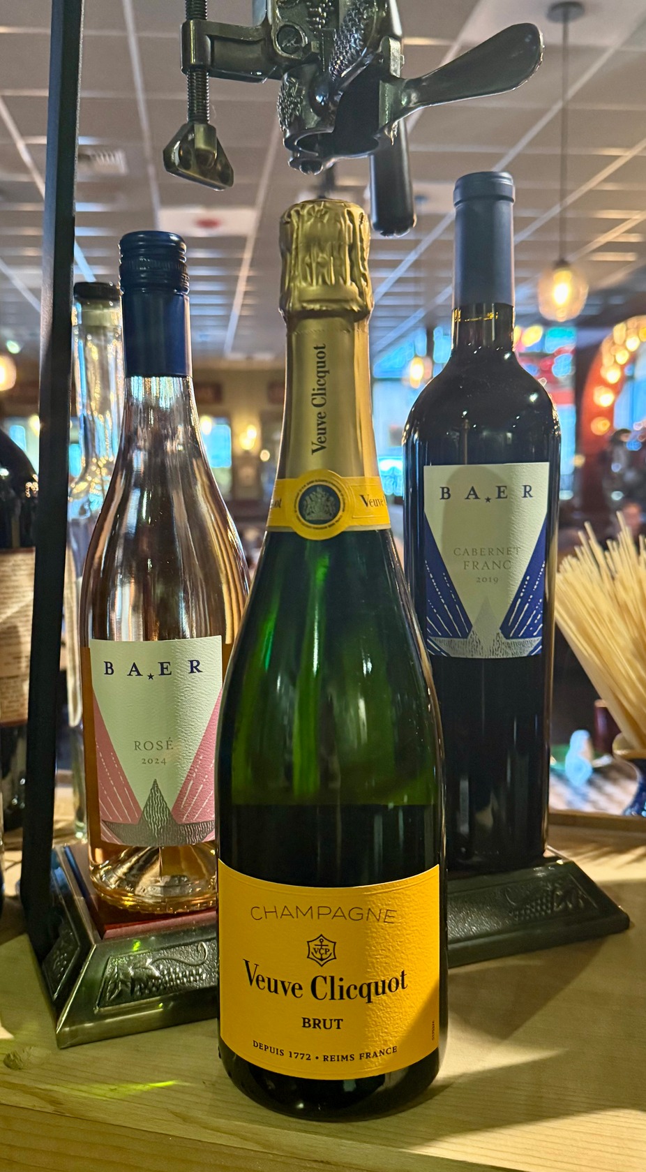 Veuve Clicquot + Baer Wine Feature event photo