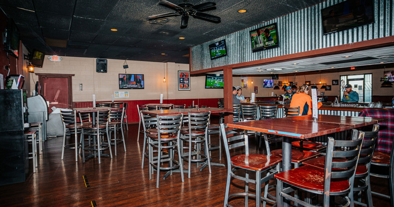 Tables ready for guests