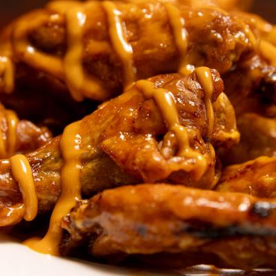 Buffalo chicken wings.