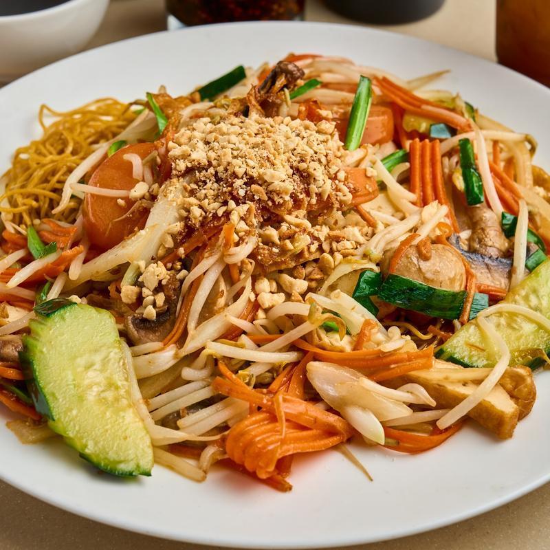 menu item 5 of 5, Bun Xao Chay