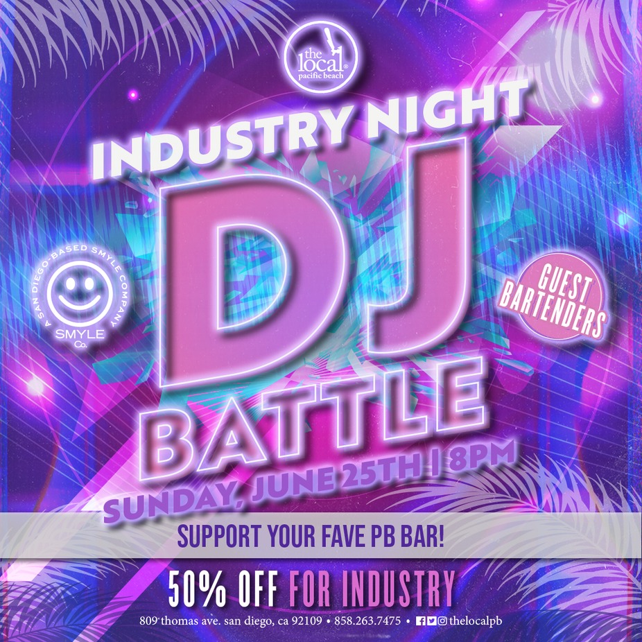 Industry Night DJ Battle event photo