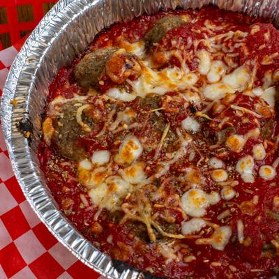 Spaghetti meatballs.