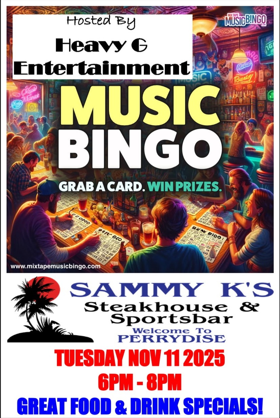 Music Bingo event photo