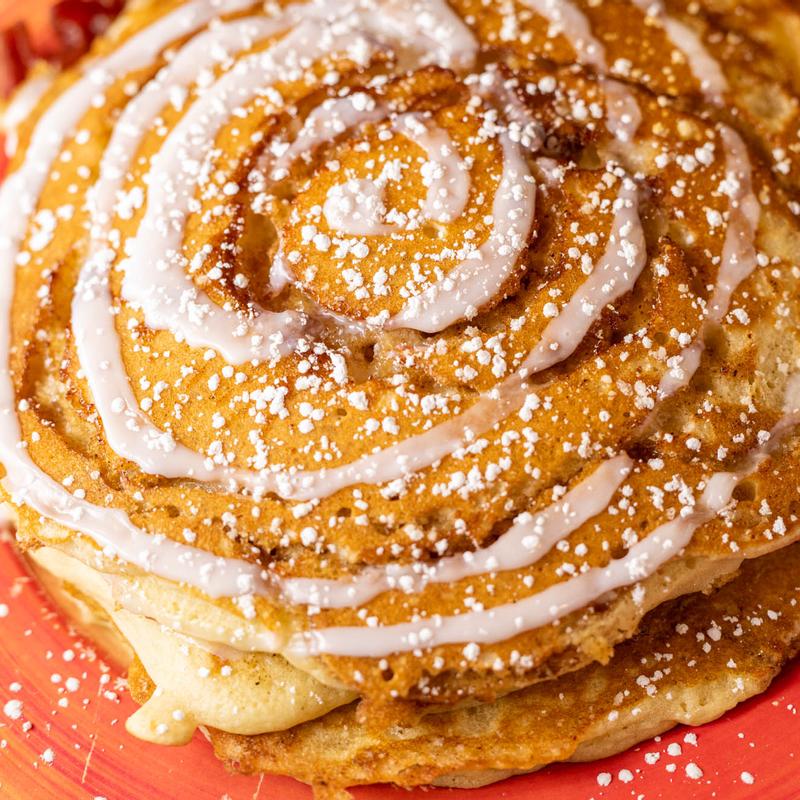 Cinnamon Roll Pancakes photo