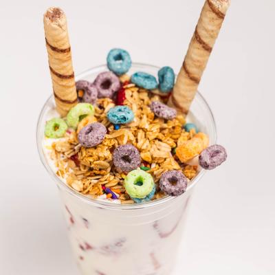 Yogurt parfait.