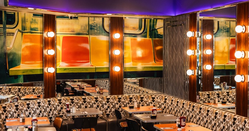 Interior, main dining area