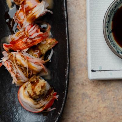 Shaggy Dog Roll, closeup.