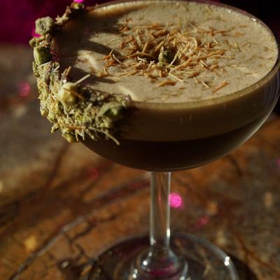 The midnight in Dubai cocktail.