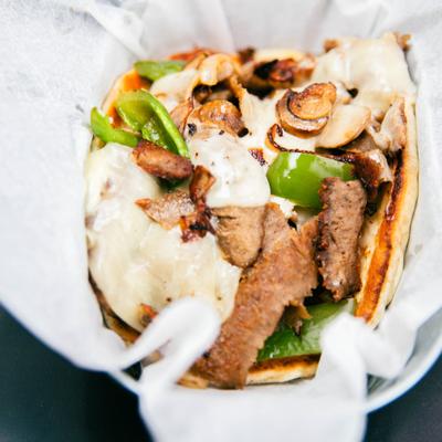 Philly Gyro Sandwich.