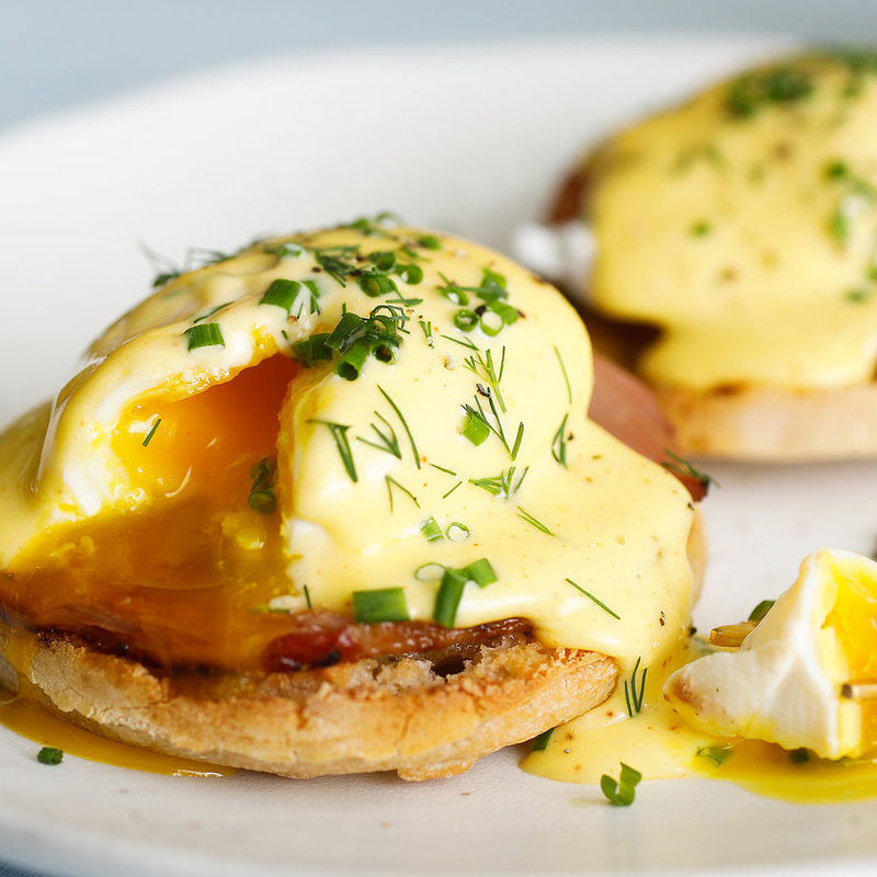 Traditional Eggs Benedict photo