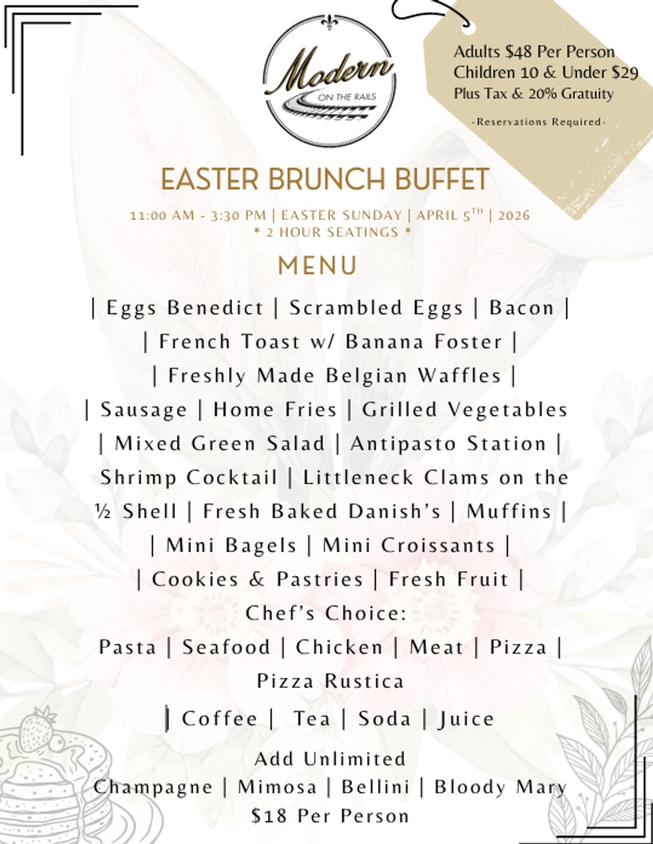 Easter Brunch Buffet event photo