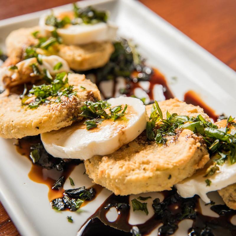 Fried Green Tomato Caprese photo