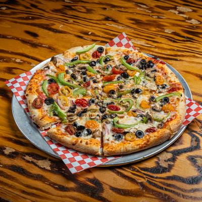 All The Veggies Pizza.