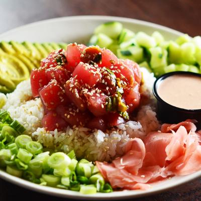 Tuna Poke Bowl.
