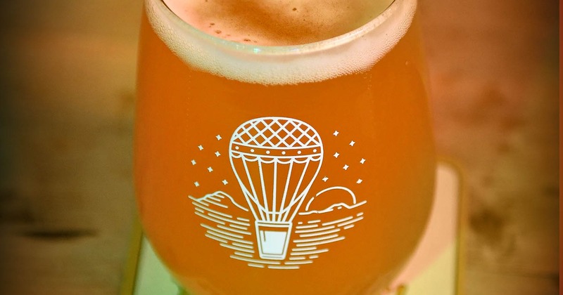 A glass of IPA