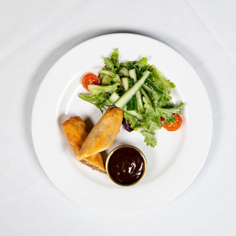 menu item 4 of 25, Duck Springroll