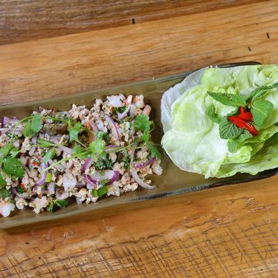 Naked Shrimp, top view.