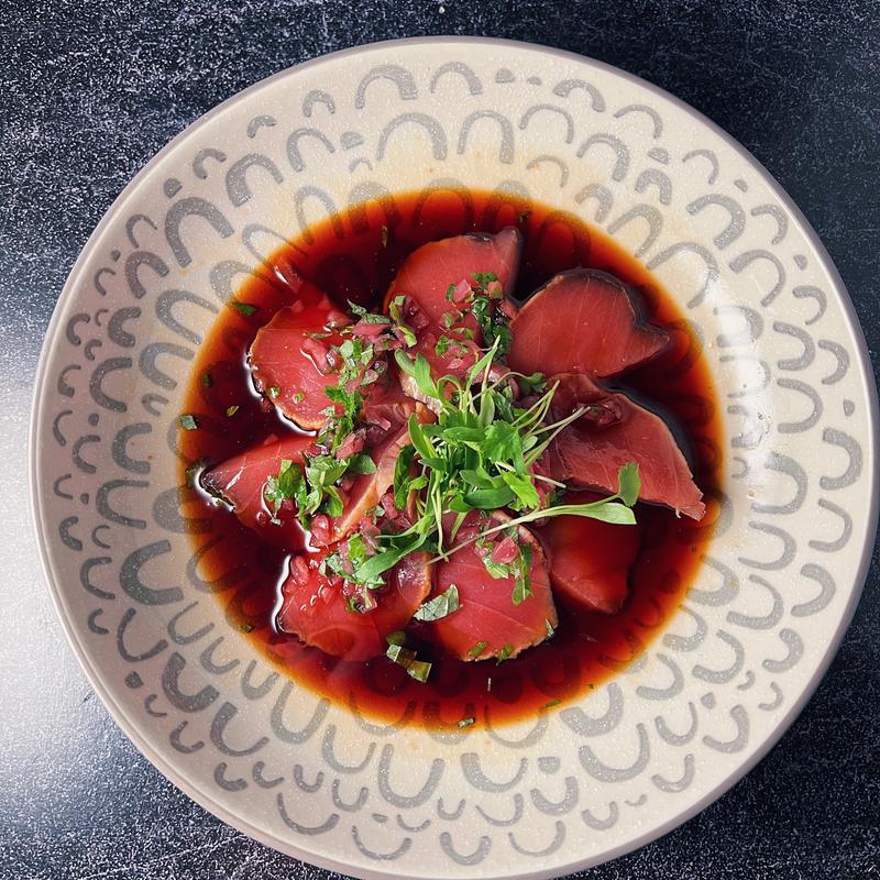 Bluefin carpaccio* photo