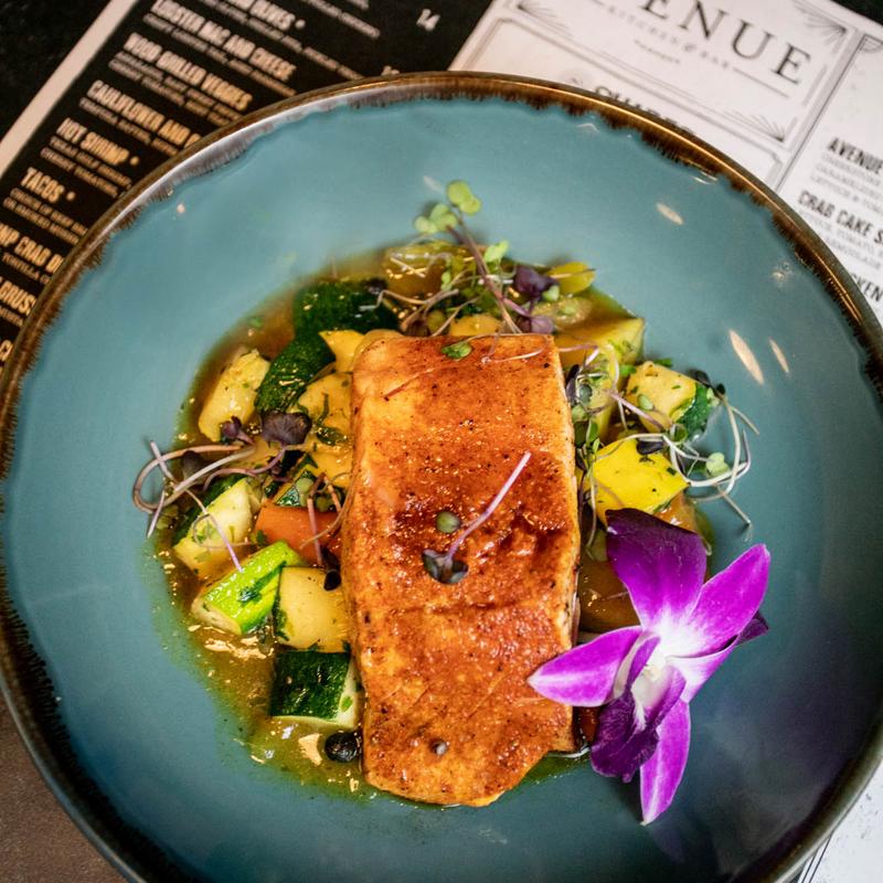 PAN SEARED SALMON photo