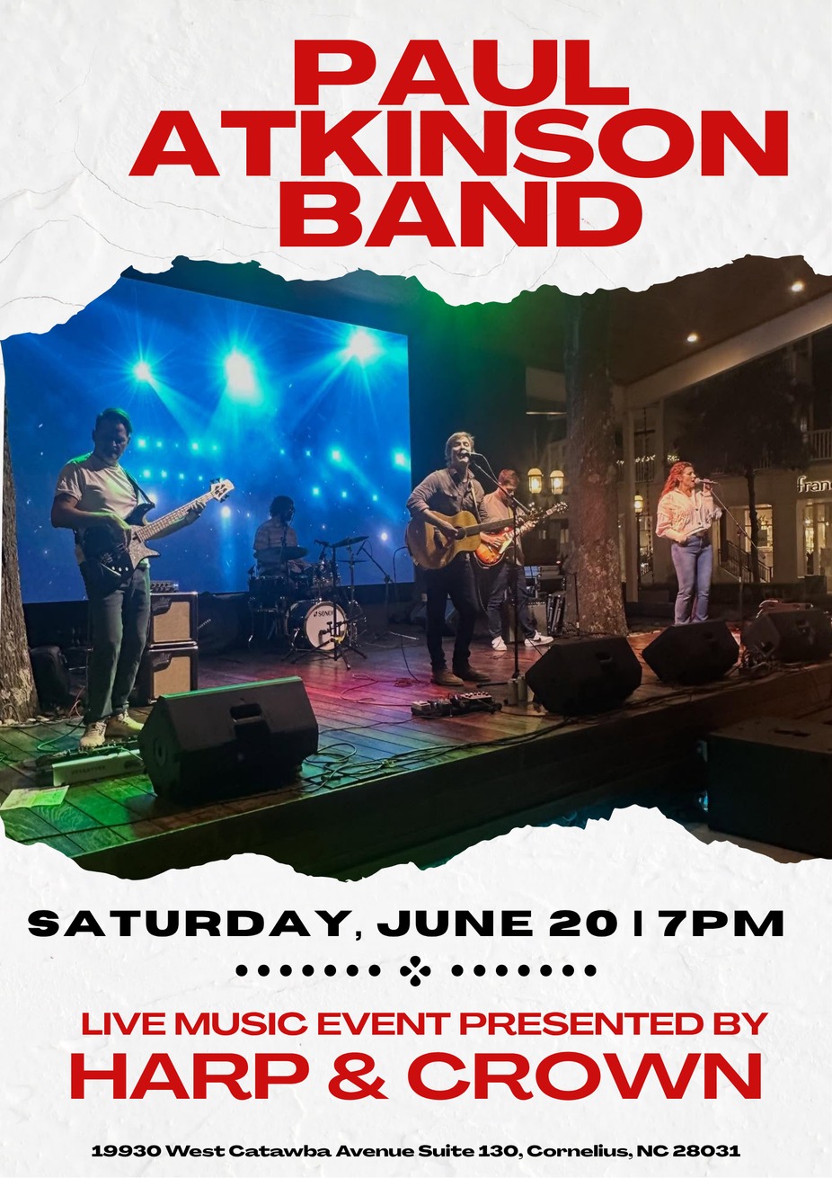 Paul Atkinson Band - Live Music at Harp & Crown! event photo
