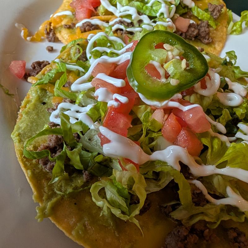 Taco Tostada 🌮✨ photo