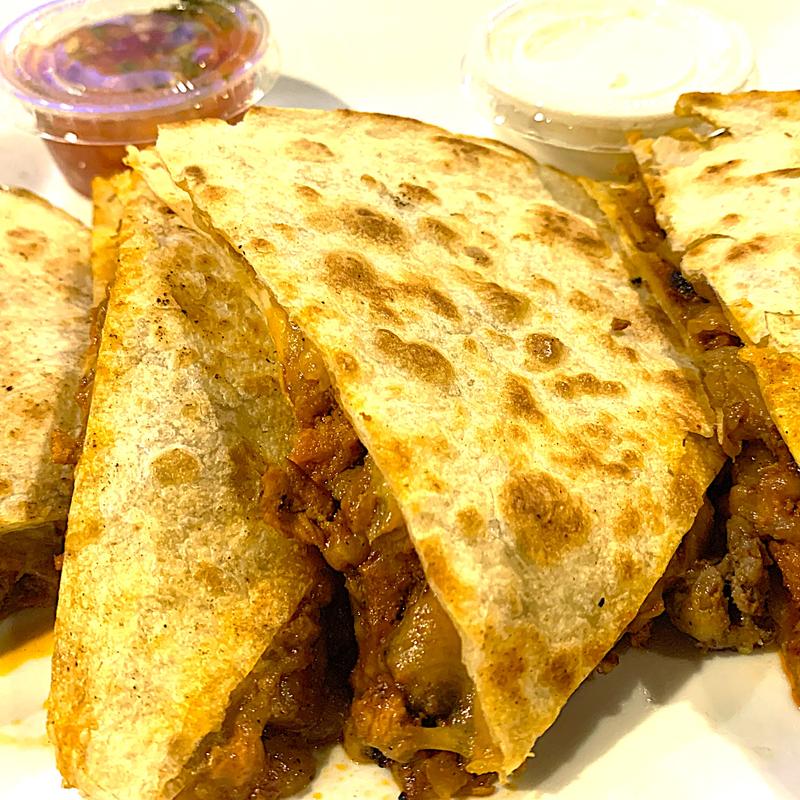 menu item 28 of 122, Al Pastor (Pork and Pineapple) Quesadilla