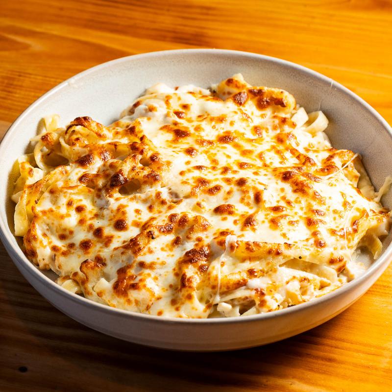 Baked Fettuccine Alfredo photo