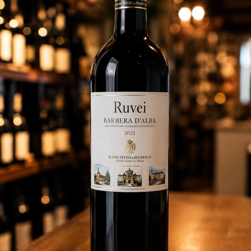 menu item 55 of 116, Ruvei Barbera D'alba, Marchesi De Barolo, Pladmont, Italy 2021