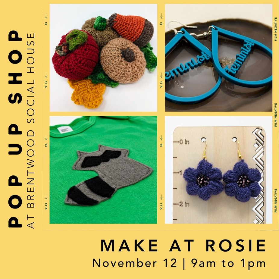 Pop Up :: Make at Rosie event photo