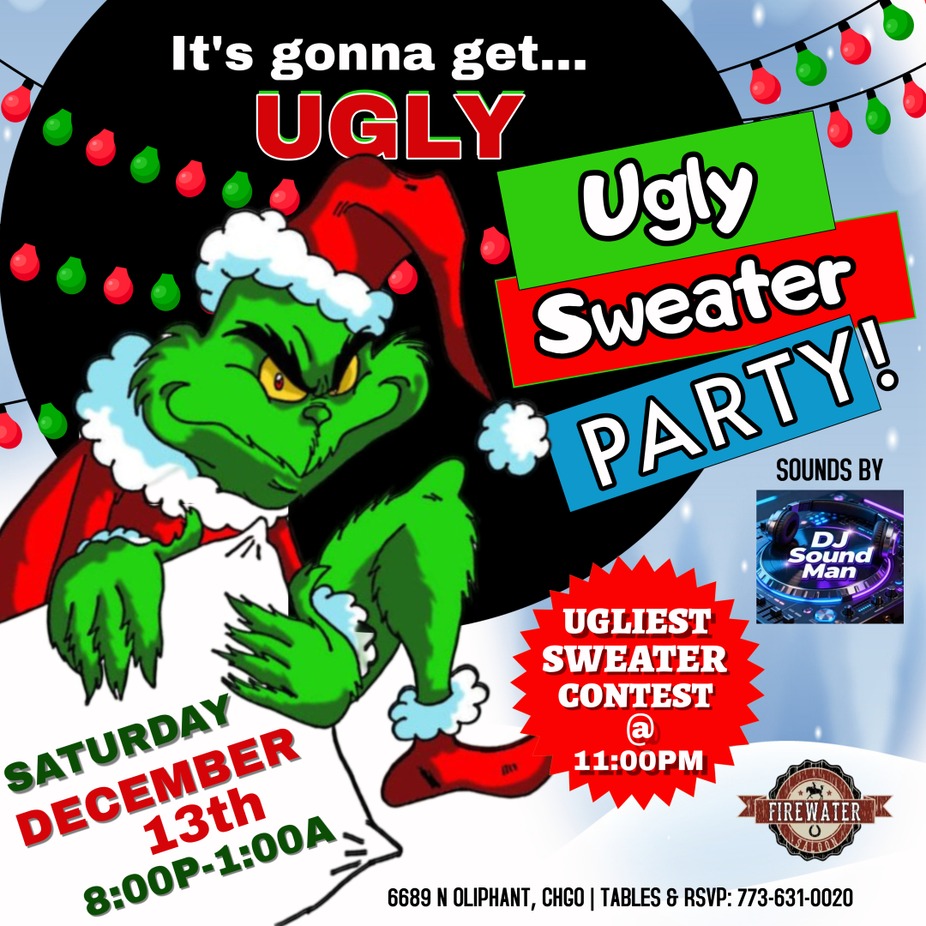 ULGY SWEATER DJ DANCE PARTY event photo
