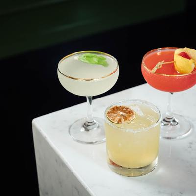 Various types of cocktails