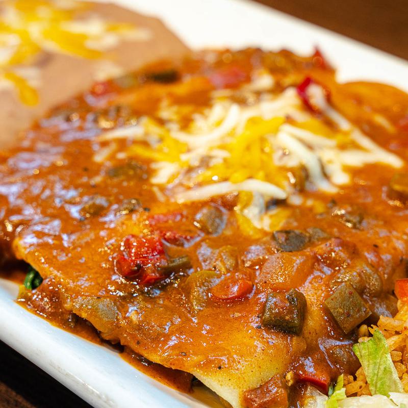 Spinach and Cheese Enchilada photo