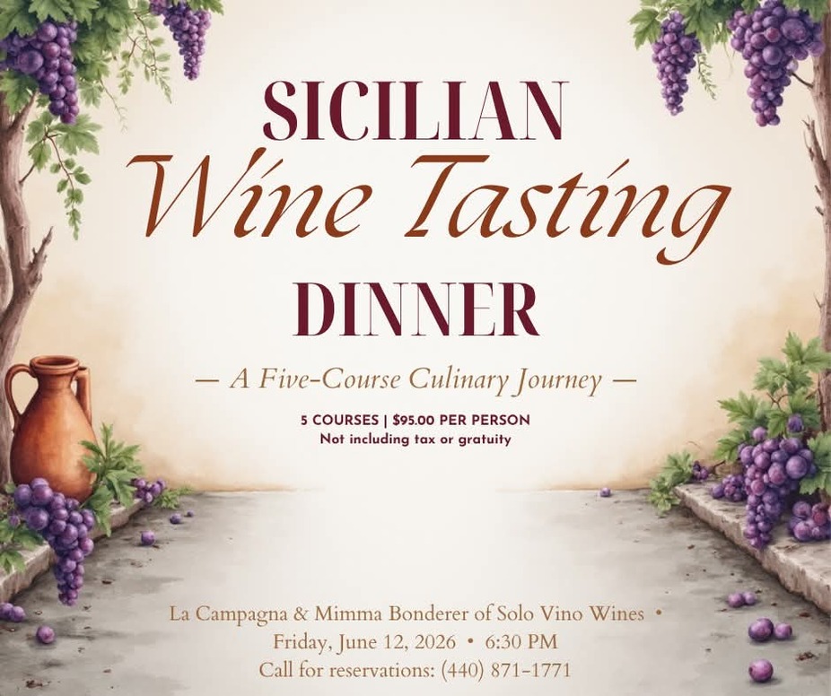 Sicilian Wine Tasting Dinner event photo