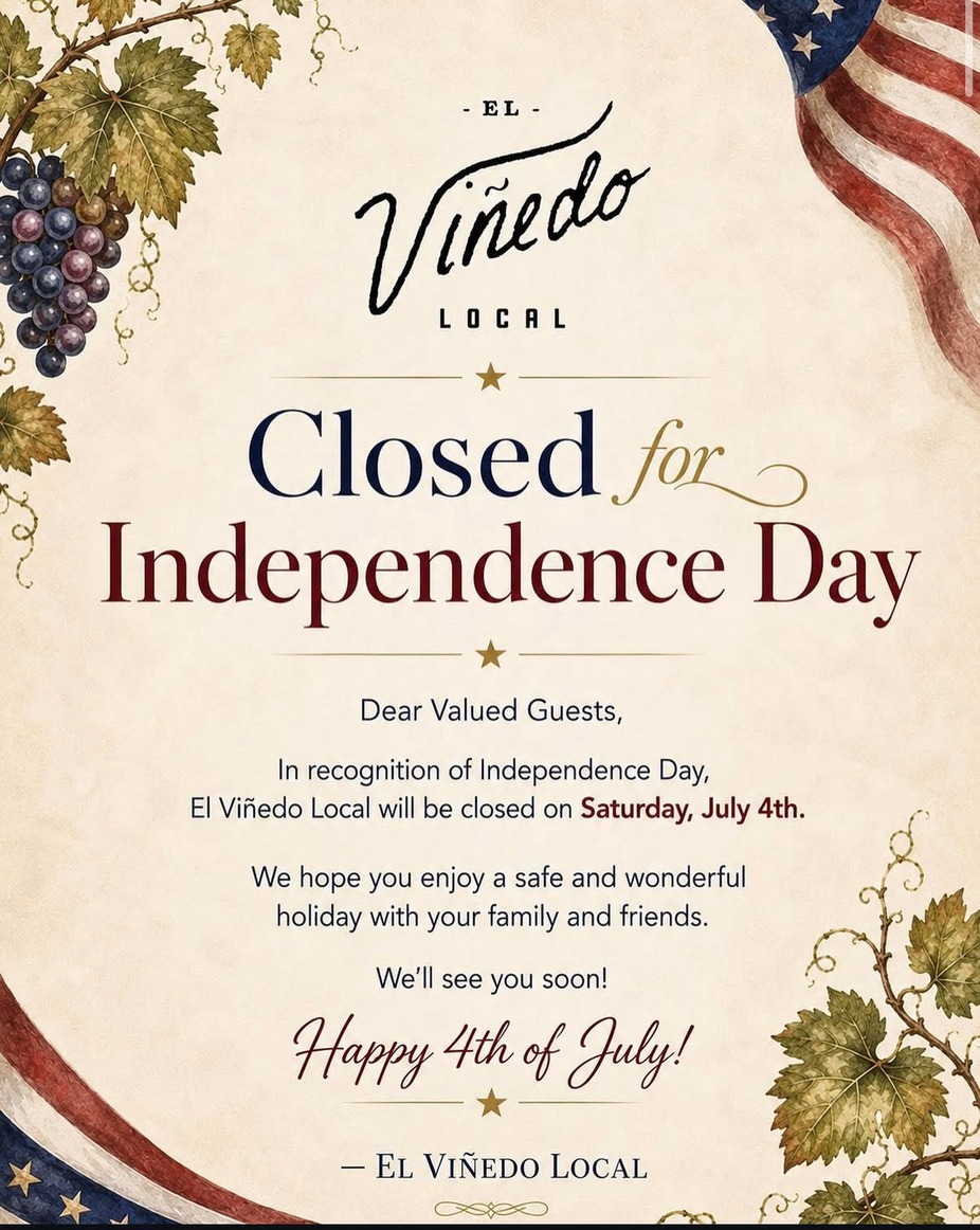 Closed for 4th of July Holiday event photo