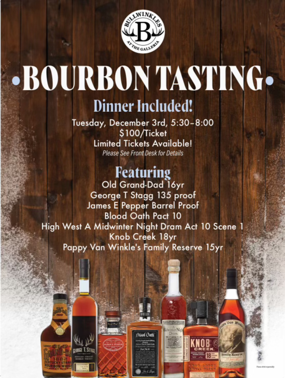 Bourbon Tasting event photo