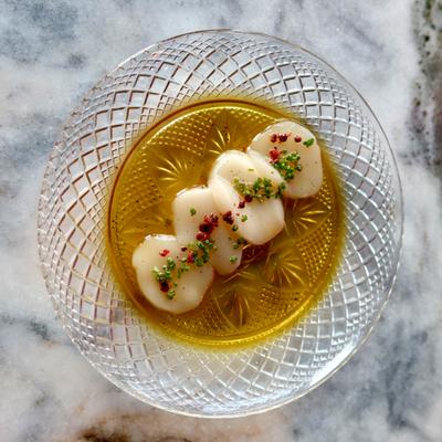 A top view of Pastelito dessert.