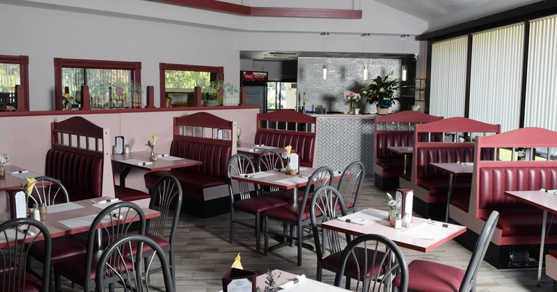 Interior, dining area