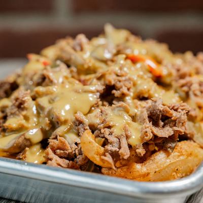 loaded cheesestak fries.