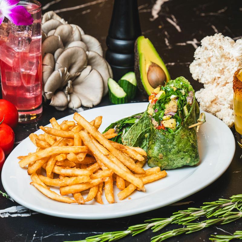 Charred Vegetable Wrap