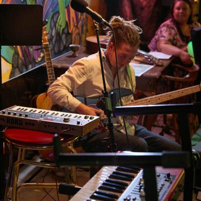 Live music on the stage.